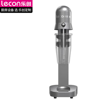 Lecon milkshake machine commercial electric milk foaming milk tea blender milk capping machine portable milk tea blender single head stainless steel model | milkshake machine