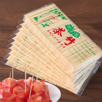 Yeyu household double-pointed bamboo toothpicks 10 pack