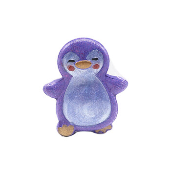 Tersvi bath ball tablets fragrance bath bubble salt bath ball 105g 1 penguin shape