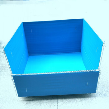 Customizable storage cage folding iron frame express sorting frame iron cage warehouse cage logistics trolley metal galvanized grid turnover frame plus blue hollow board 1 set hollow board without frame