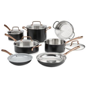 Cuisinart cuisinart 11-piece matte black elegant kitchenware set