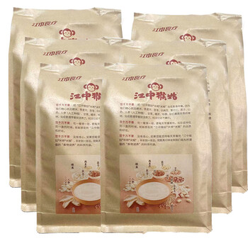 Jiangzhong diet therapy jiangzhong brand monkey mushroom rice noodles official diet therapy monkey mushroom rice noodles monkey rice noodles the elderly’s breakfast is not stomach-replenishing 450g simple pack 6 bags total 90 sticks 450g bag