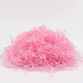 Raffia filler gift box paper wadding raffia gift box shredded paper silk gift decoration gift box gift box packaging pink