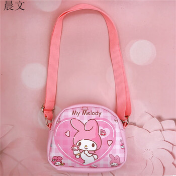 Chenwen children's wallet cute crossbody shoulder bag love double-sided print small shoulder bag kindergarten student carry-on bag change meile