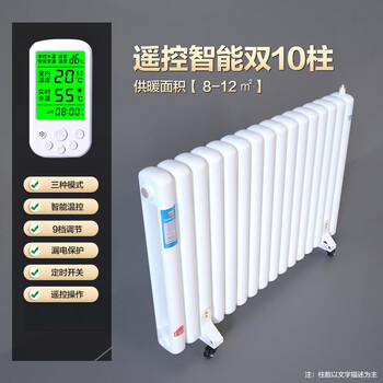 Beyzk walburg smart water injection and water electric radiator household water heating heater heating water electric heater energy saving 9-speed remote control voice model dual 10-column supply 0mm*0 column