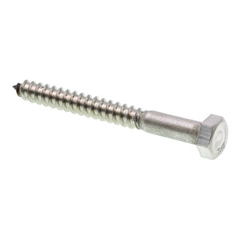 Prime-line hex delay screws 5/16 x 3 in. 188 grade stainless steel (15 count)