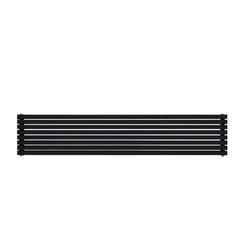 Wen yijia customized sd670t radiator horizontally hung titanium magnesium aluminum copper aluminum ultra-short and ultra-long household water heating centralized independent radiator 1210 wide * 400 high black sand
