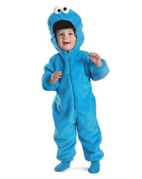 Cookie monster deluxe plush jumpsuit