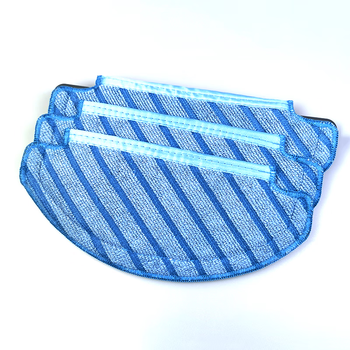 Suitable for ecovacs debao t8 n8pro sweeping robot accessories rag water tank bracket sky blue (bracket + 3 rags)