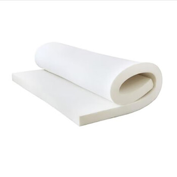 Jggyk customized 70h super hard high resilience sponge pad off-white length 100*width 100*thick 5cm