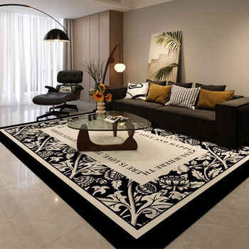 Coffee table carpet living room high-end living room large carpet 2025 new light luxury american retro large area coffee table carpet miqihua 2 meters wide by 3 meters long