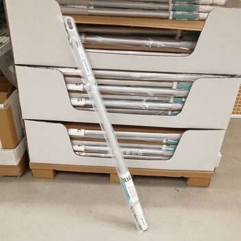 Pepprig flat mop telescopic rod hand-washable lazy dry and wet dual-use cleaning floor mop telescopic rod 76 to 128 cm