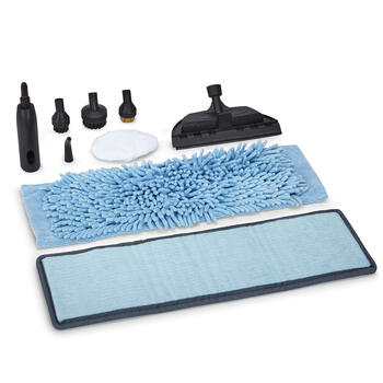 Wagner spraytech steam cleaner accessory set 9-piece set multi-functional brush head mop nozzle universal