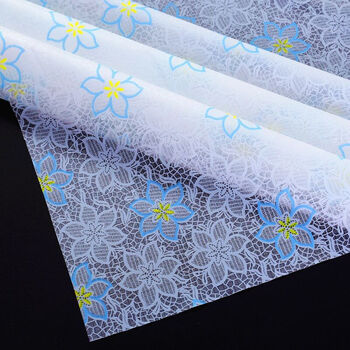 Midelle cover tablecloth coffee table tablecloth thin plastic tablecloth waterproof and oil-proof no-wash tablecloth table cover light elegant blue 130*200cm tablecloth