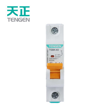 Tianzheng electric air switch small circuit breaker tgbk-63 series c type d type air switch 63a 32a 1p c type