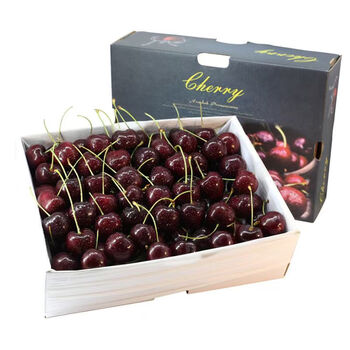 Chenmu fresh chilean cherries selected large fruit cherries fresh fresh fruits gift box full box selected xl grade net weight 1 jin taste pack