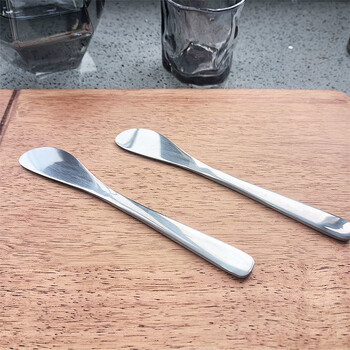 Shantou lincun dumpling making and stuffing plate, stainless steel dumpling spoon and trapping plate, special filling plate for dumplings, thickened tongue presser for dumplings, 1 pack