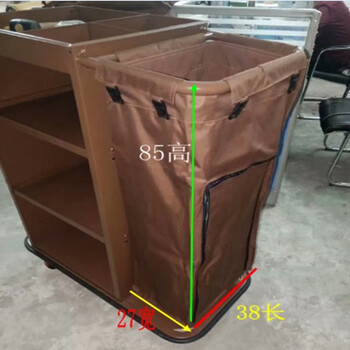 Sailoto linen bag linen cart bag shop guest room work cart cloth bag service cart cloth bag with zipper rag bag large size with zipper and small bag