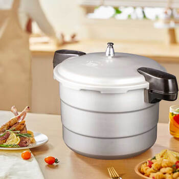 Shuangxi pressure cooker gas open flame special explosion-proof household commercial large-capacity binaural pressure cooker double-stage 32cm/18l