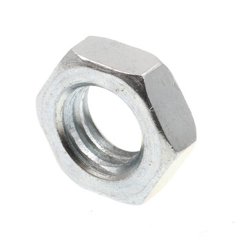 Prime-line9075904 hex jam nut 7/16 14 a563 grade a galvanized steel