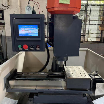 Wen yijia customized automatic dual servo 25/30/35/40 cnc drilling and tapping machine multi-axis tapping chamfering drill machine height 30 single servo machine (excluding workbench)