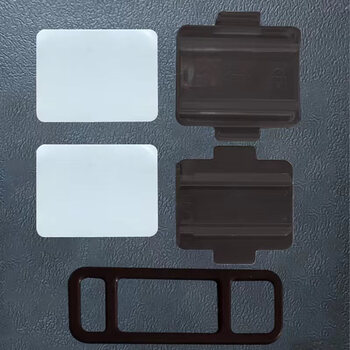 Yiqian etc bracket detachable retainer double-sided adhesive special adhesive electrostatic sticker car bracket car supplies new card-free - black