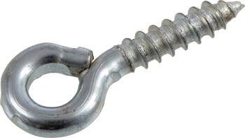 Hillman320084 .106 x 1.91 cm galvanized small screw eyes 100-pack