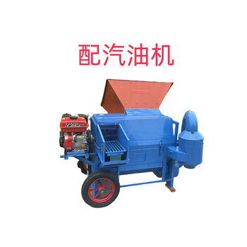 Wen yijia customized 2024 new multifunctional thresher rapeseed wheat sorghum soybean rapeseed thresher agricultural harvest 90 type thresher with wheels (equipped with gasoline engine)