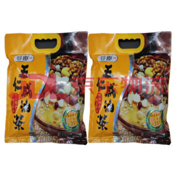 Guqu oil tea with five kernels and salty eight treasures sweet oil tea noodles individually packaged breakfast hot drink guqu five kernels and salty * two bags
