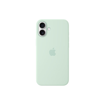 95% new apple/apple iphone 16 plus special magsafe silicone protective case-turquoise magnetic phone case apple original phone case