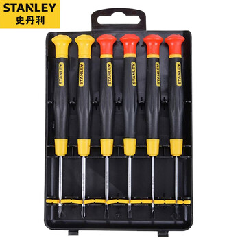 Stanley precision screwdriver set cross slotted screwdriver household laptop disassembly tool 66-392-23