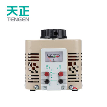 Tianzheng electric single-phase voltage regulator tdgc2 series contact voltage regulator tdgc2-0.5kva 220v/0-300v