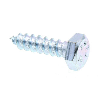 Prime-line hex delay screw 1/4 x 1 a307 grade a galvanized steel (100 count)