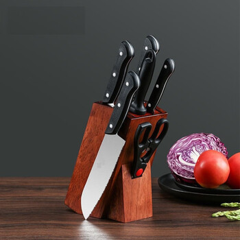 Zhang xiaoquan shipped from xinjiang zhang xiaoquan knife set kitchen knife kitchen utensils household combination full set of slicing knives stainless steel fruit knife heshun set of knives