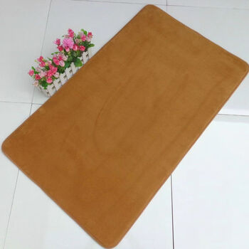 Customized floor mats, door mats, earthen mats in front of the door, entry bedroom, kitchen foyer, khaki entry door, bathroom and toilet, khaki 40x60cm