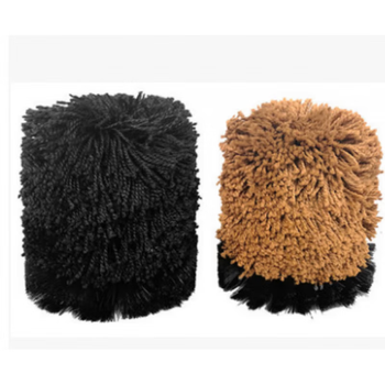 Sifa commercial public advertising shoe polisher automatic induction electric shoe polisher accessories hair wheel brush set of 2 brushes