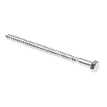 Prime-line hexagonal delay screws for woodworking galvanized steel 0.95*15cm heavy duty 15 pcs