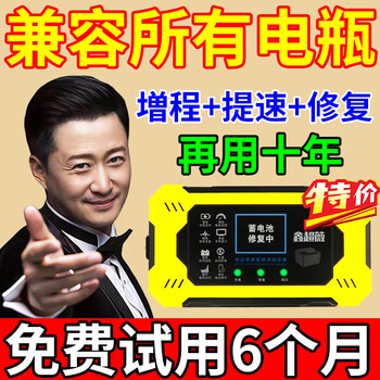 Genuine electric vehicle battery repairer activates repair charger to extend battery life fully automatic smart pulse