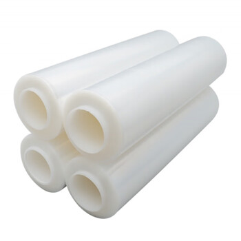 Plastic core stretch film packaging film packaging film stretch film large roll dust-free workshop special industrial transparent film plastic tube 6.0 catties / roll * 50cm wide * 350 meters long / roll (1