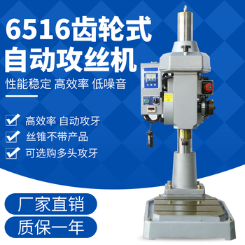 Wen yijia 6516 fully automatic vertical gear tapping machine 6532 multi-axis adjustable tapping machine multi-head servo drilling 6516 single machine
