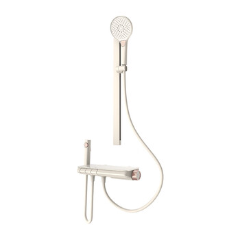 Hengjie (hegii) 941-21 series three-function roofless shower head 941-21-ws milky white (constant temperature digital display model)