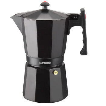 Magefesa 3-cup italian moka pot portable aluminum coffee pot manual home and outdoor