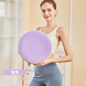 Abdominal wheel six-wheel sliding disc fitness silent six-wheel abdominal muscle padding fitness exercise equipment household artifact violet comes with a kneeling mat of the same color
