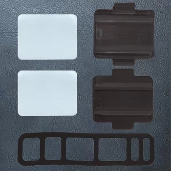 Yiqian automotive etc bracket removable fixed artifact magnetic handheld stick-free invisible car second generation etc special adhesive old-fashioned card type-black