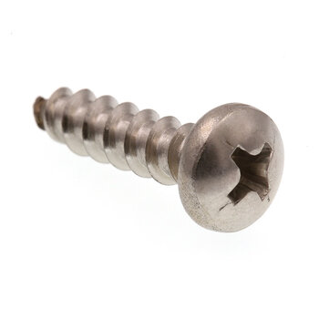 Prime-line sheet metal screws self-tapping flat phillips head #10 x 3/4 inch stainless steel