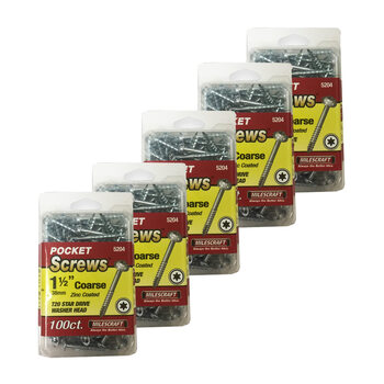 Milescraft 500 pieces zinc anti-corrosion t20 plum blossom hole self-tapping screws 3cm woodworking screws for home decoration diy