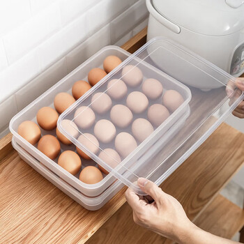 Sp sauce japanese egg box refrigerator egg storage box crisper kitchen household divided box with lid box egg rack egg storage box