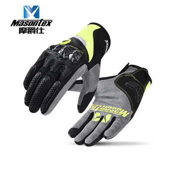 Mojuez motorcycle riding gloves four motorcycle unisex m30 carbon fiber summer breathable anti-slip anti-fall l
