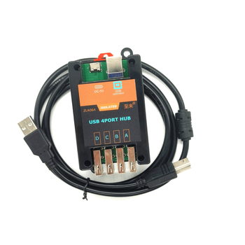 Yue changsheng comes to usb isolation hub high-voltage usb isolator one-point four-port module industrial grade zla064 one-point four-port usb isolation hub