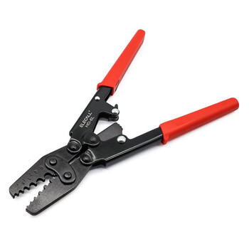 Elecall electrician's special crimping pliers 0.5-6mm bare terminal cold-pressed terminal pliers multi-functional industrial household hd-6l